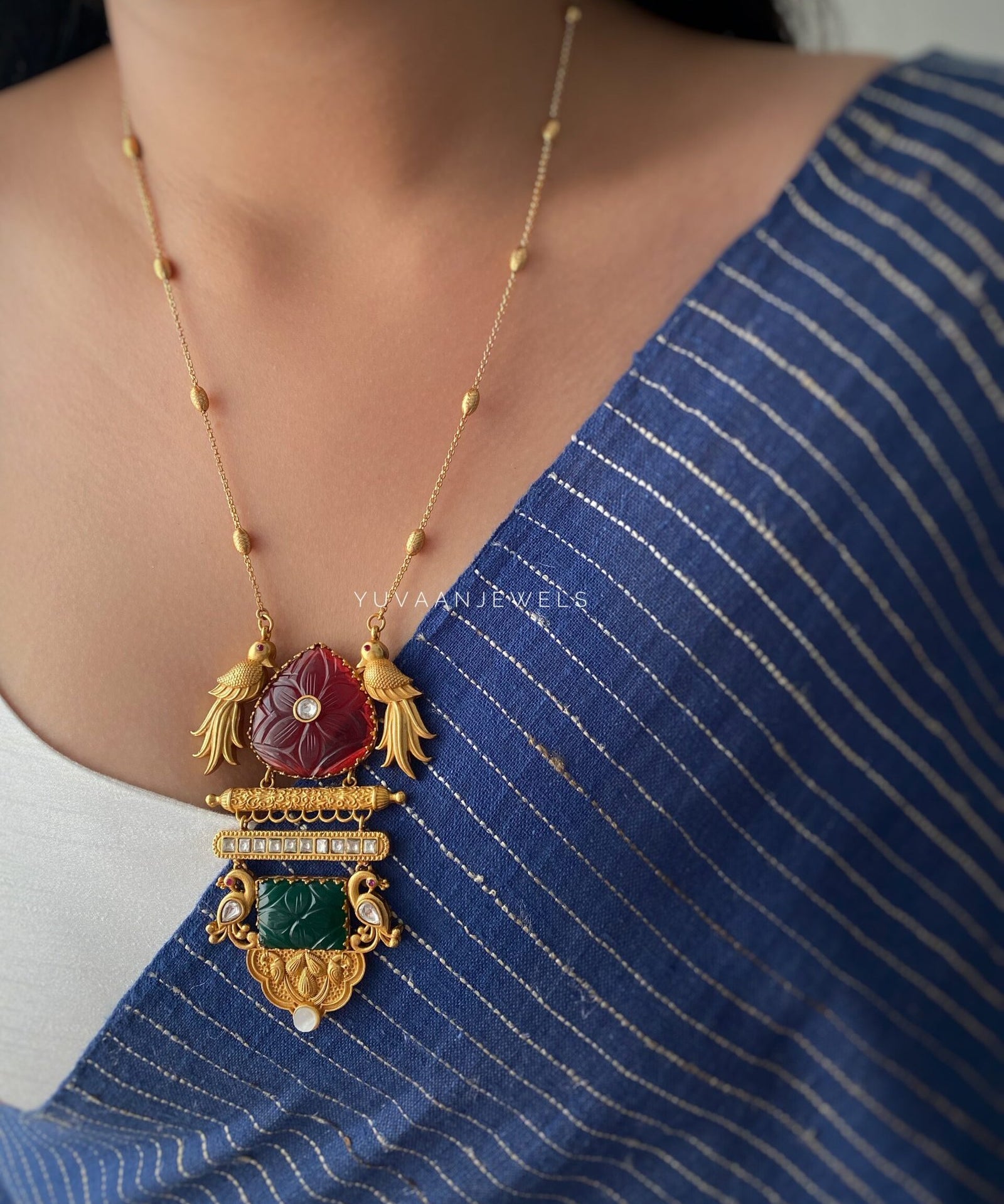 Meera handcrafted necklace