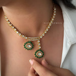 Elysian polki necklace