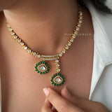 Elysian polki necklace