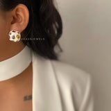 Kia stone earrings