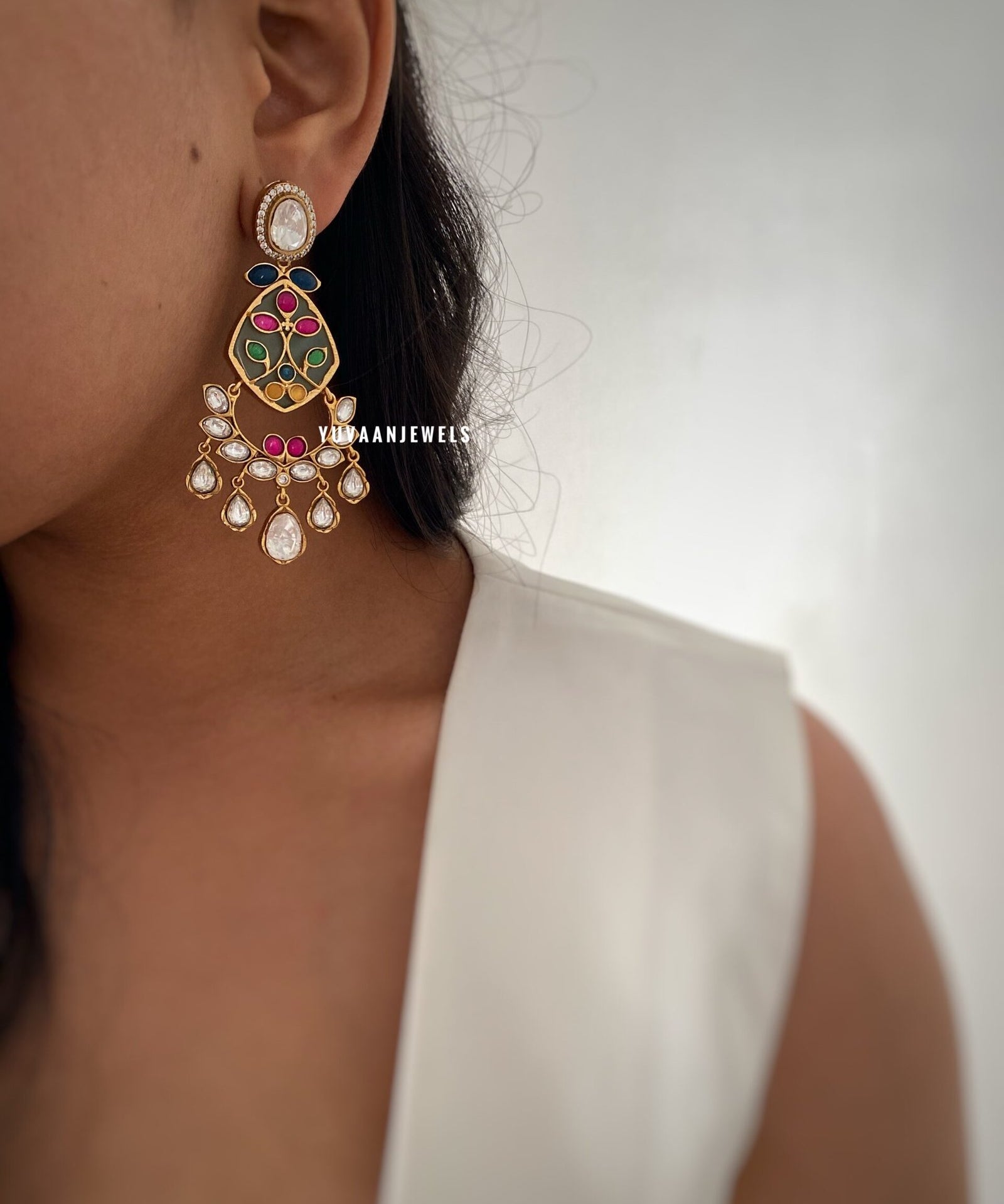 Karishma Quartz earrings