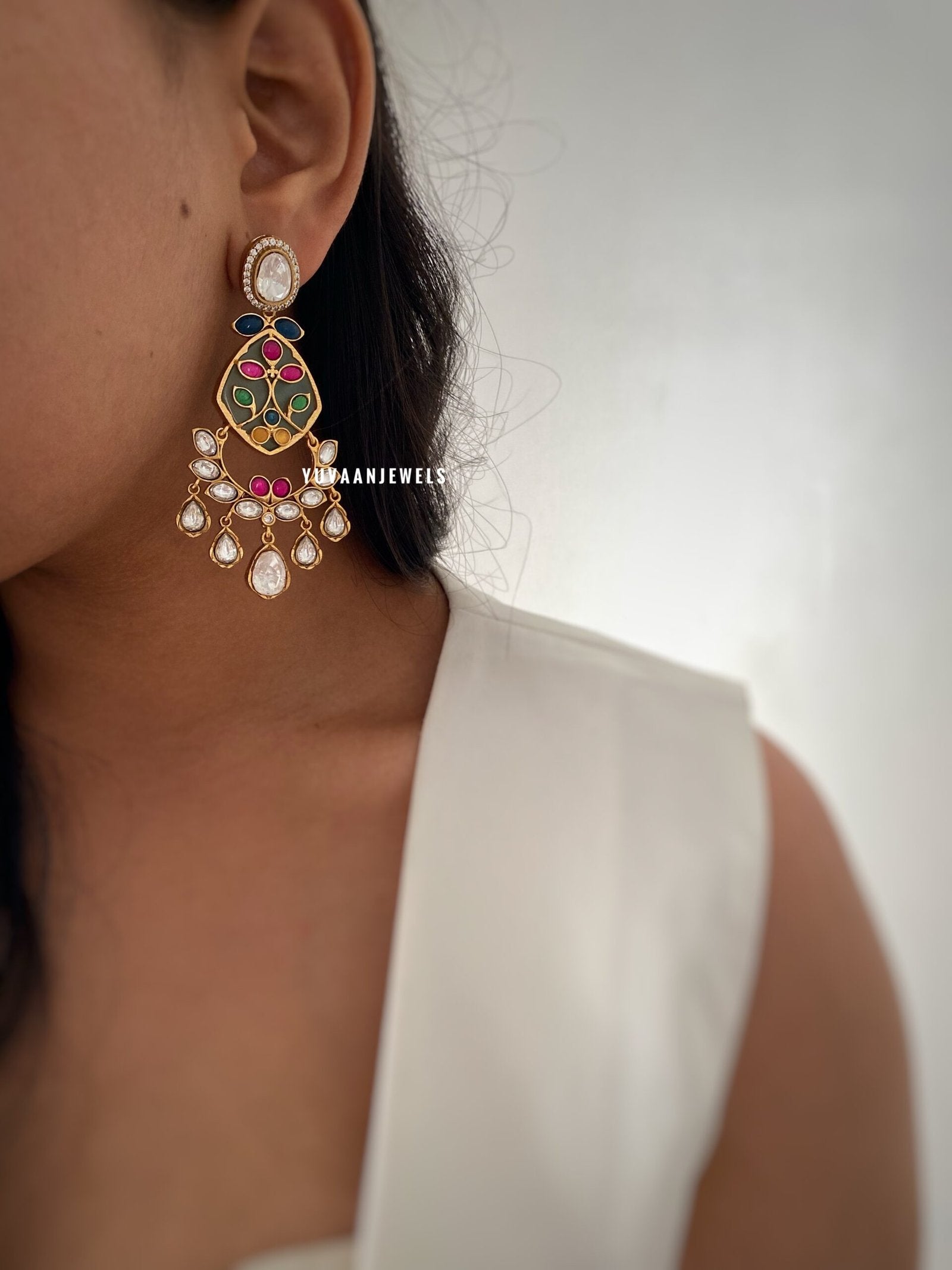Karishma Quartz earrings