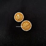 Egyptian Coin studs
