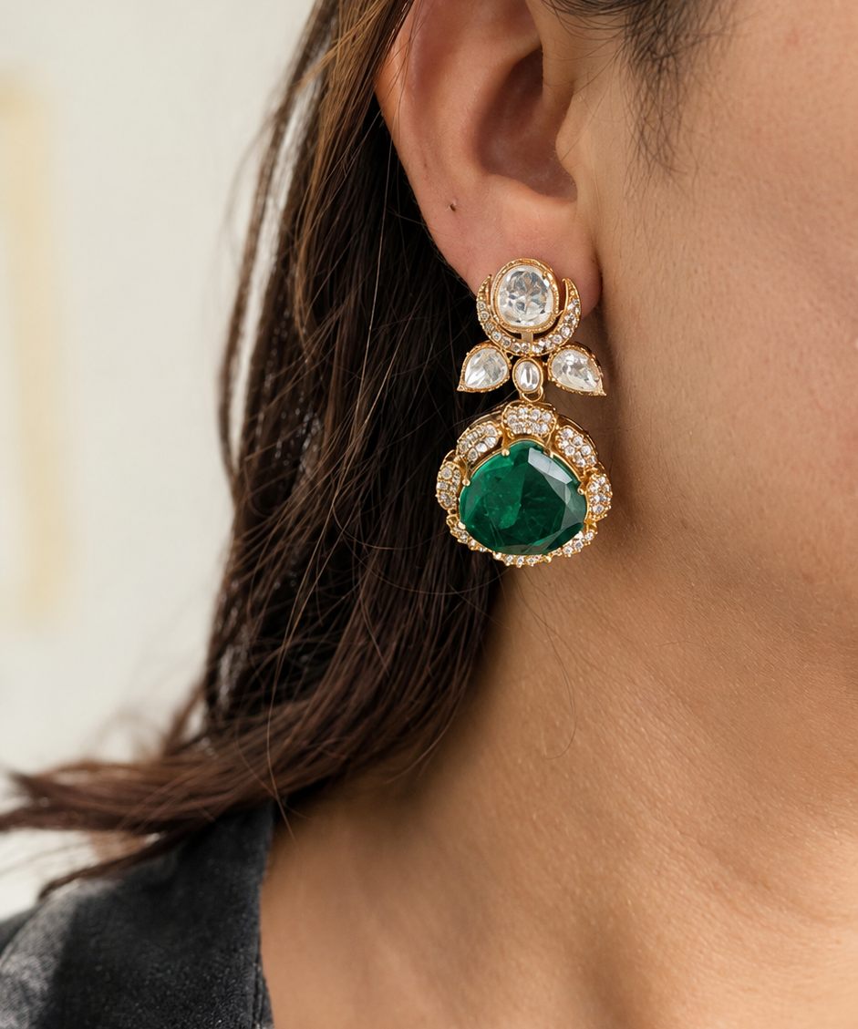 Dibya polki earings