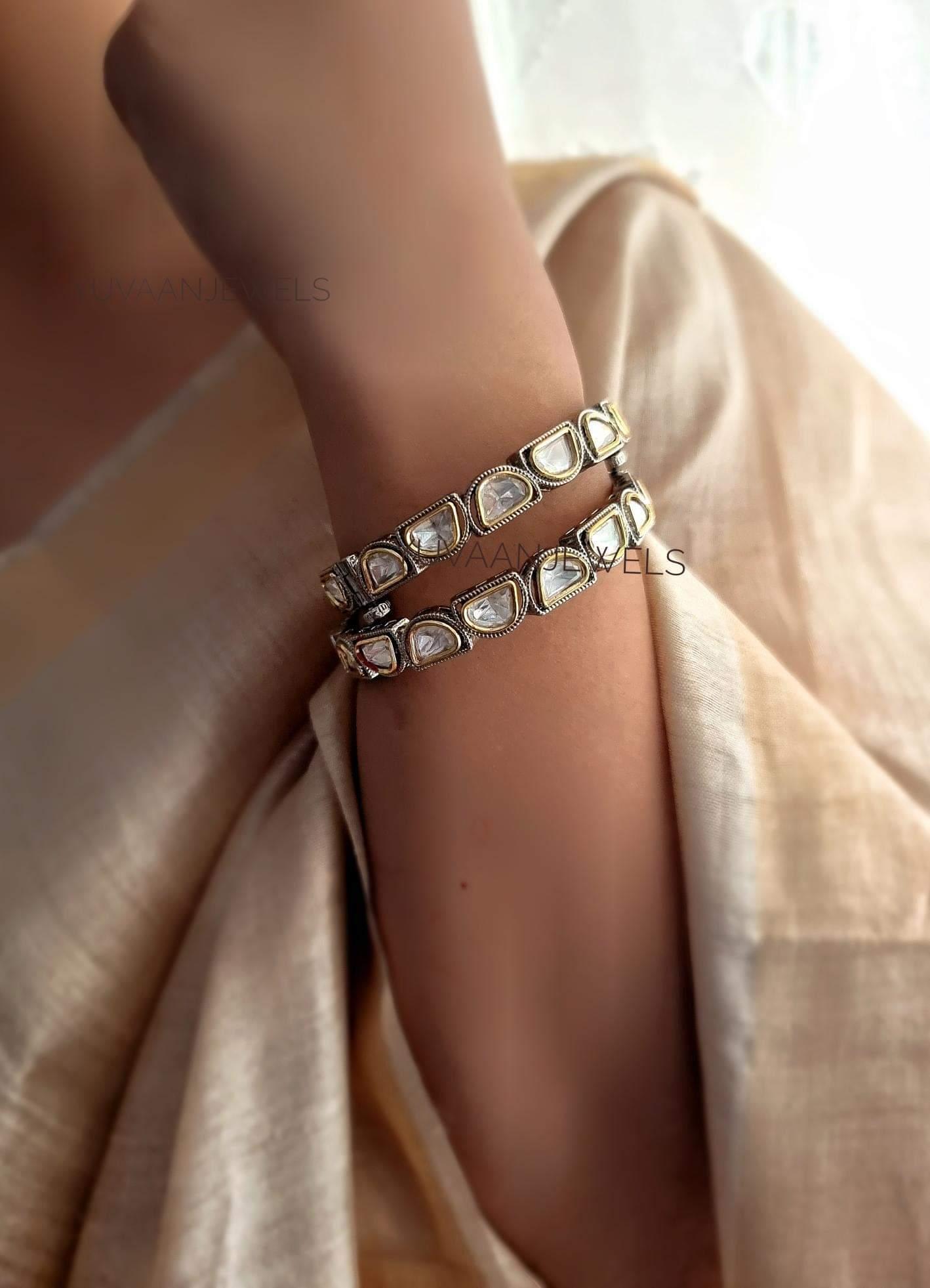 Vasant Polki Bangle Thumbnail