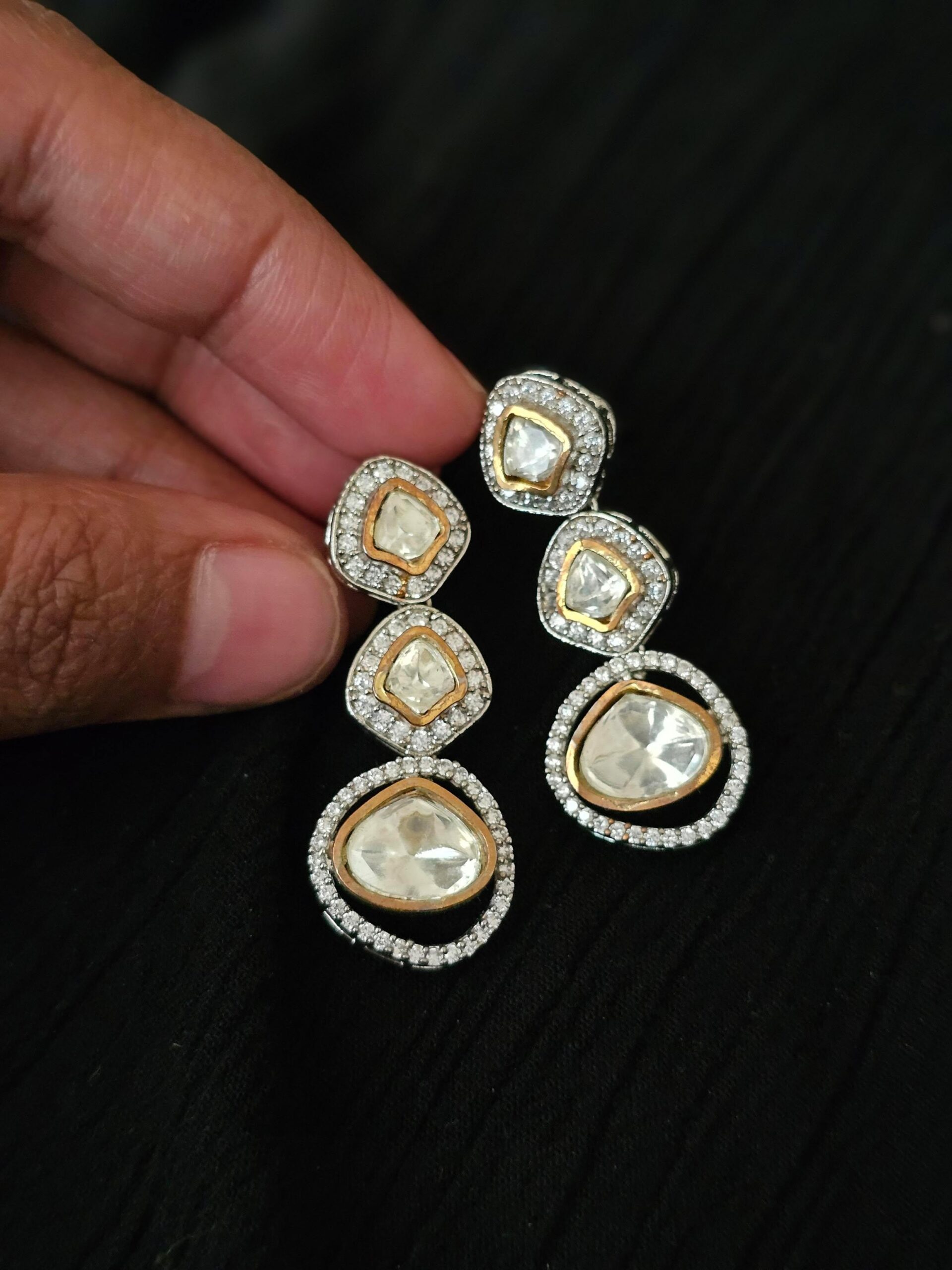 Devì Uncut Polki strand Thumbnail