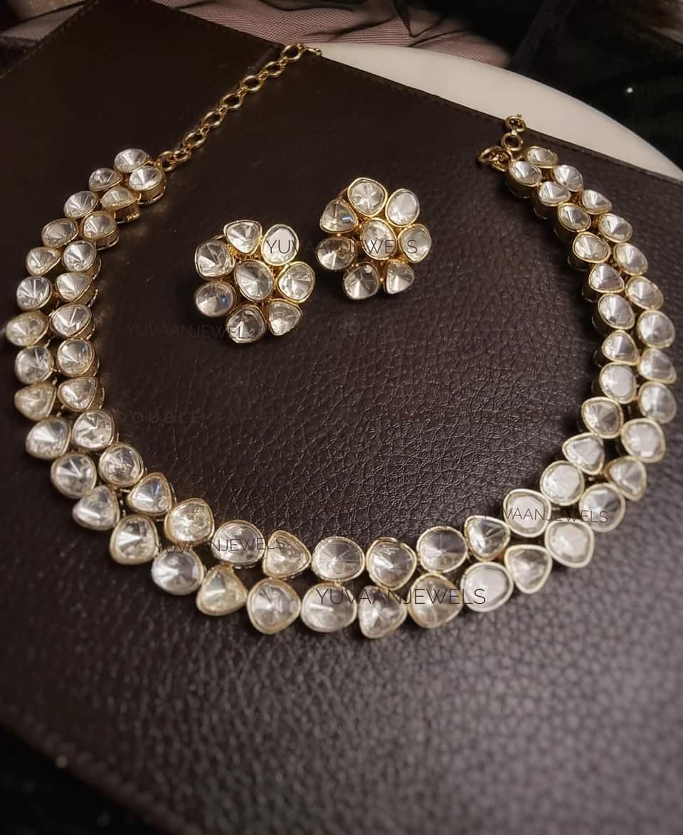 Madhubala Polki Necklace Thumbnail