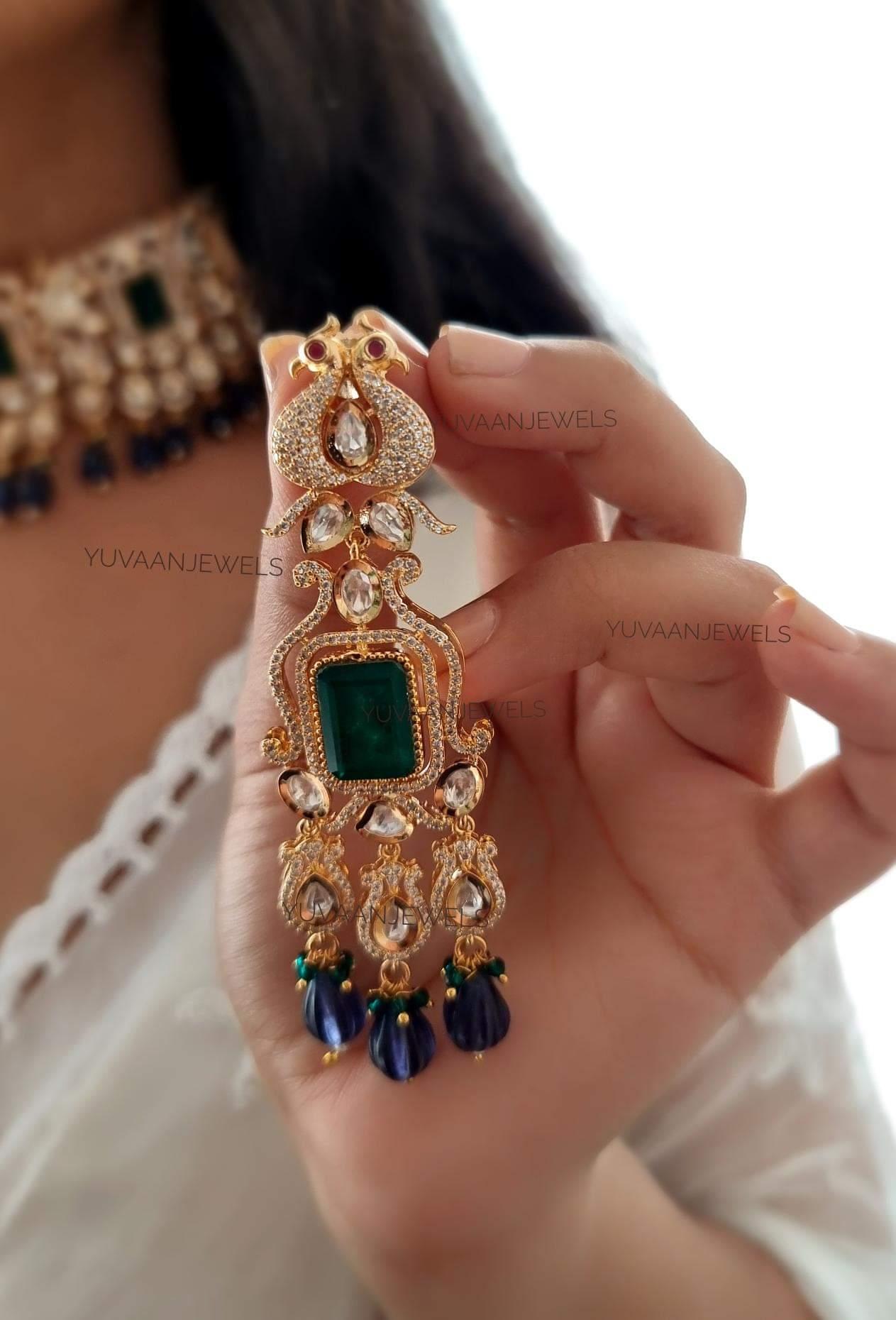 Mayur Zari Necklace Thumbnail