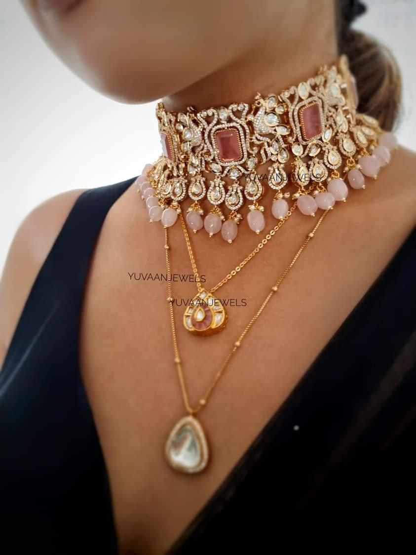 Mayur Zari Necklace Thumbnail