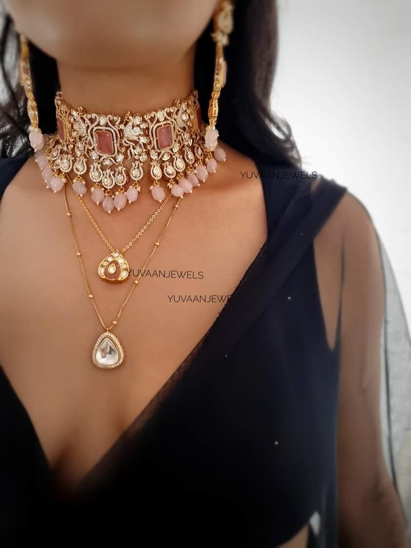 Mayur Zari Necklace Thumbnail