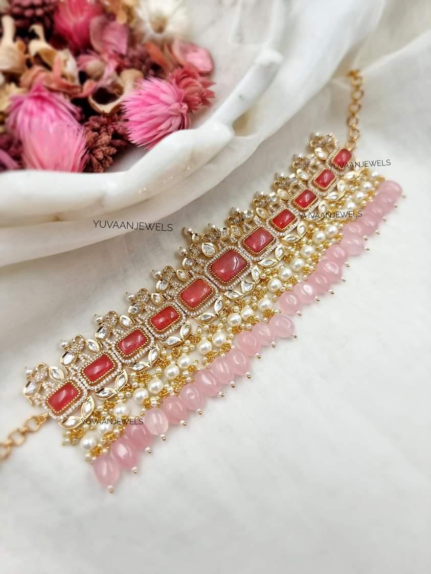 Madhumita Zari choker Thumbnail