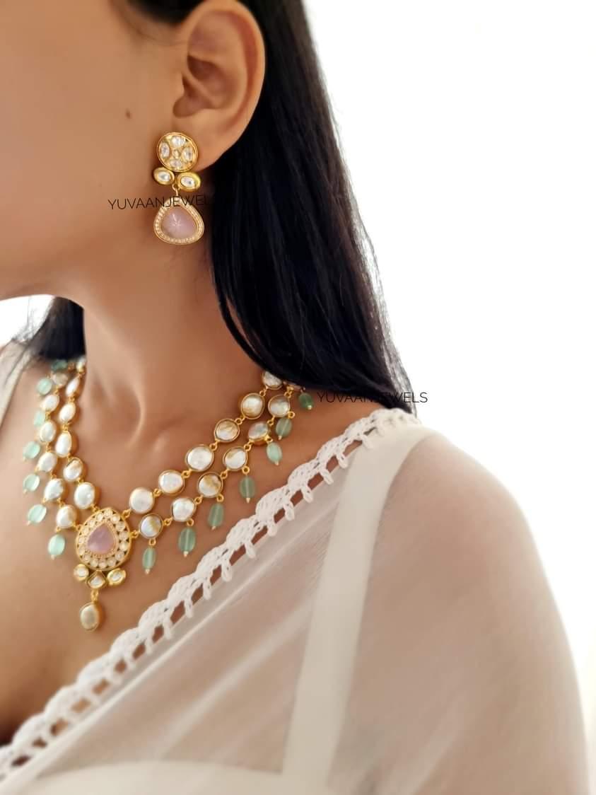 Chaitanya baroque necklace Thumbnail