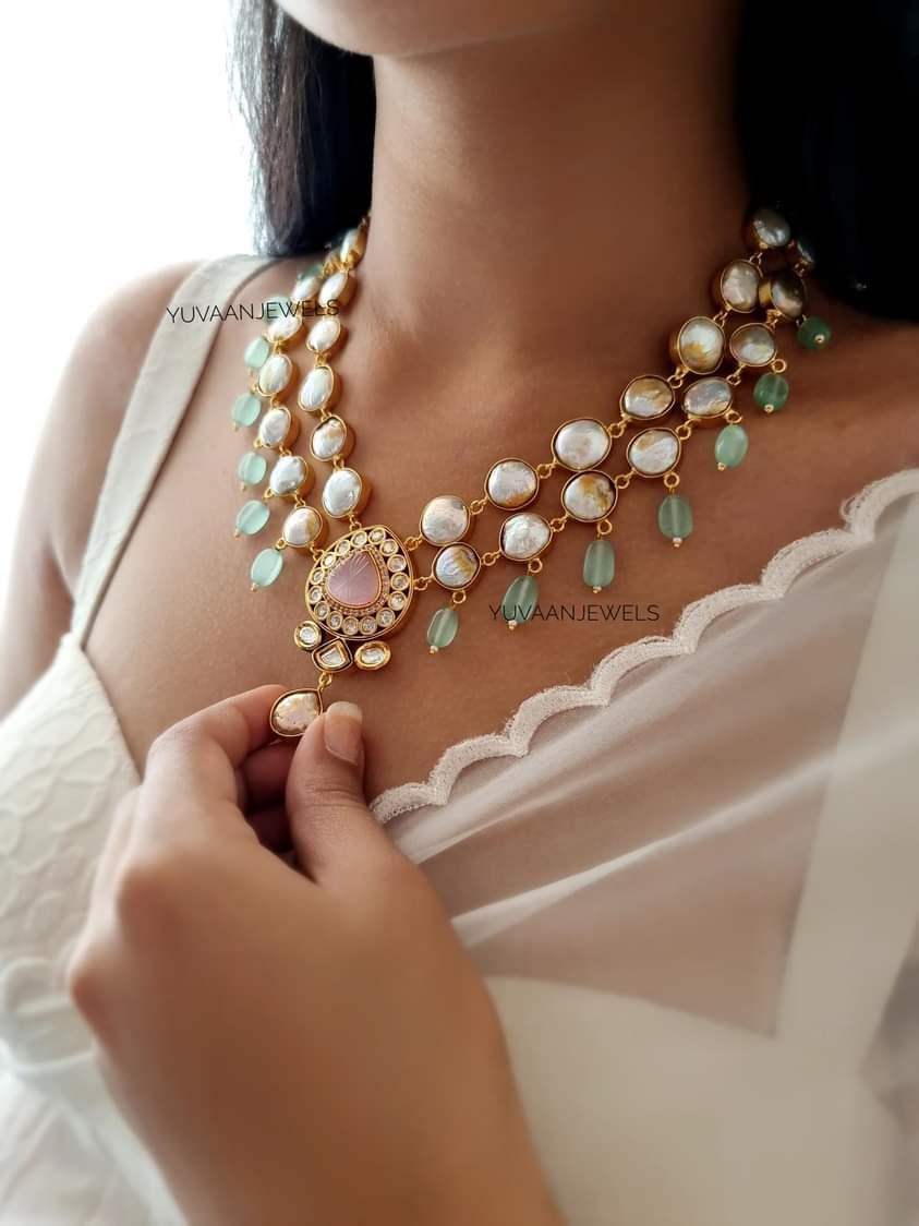 Chaitanya baroque necklace