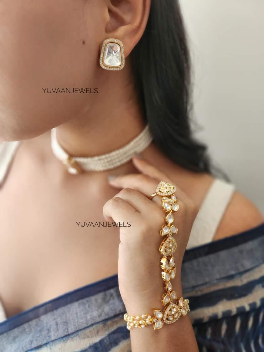 Banjara polki choker Thumbnail