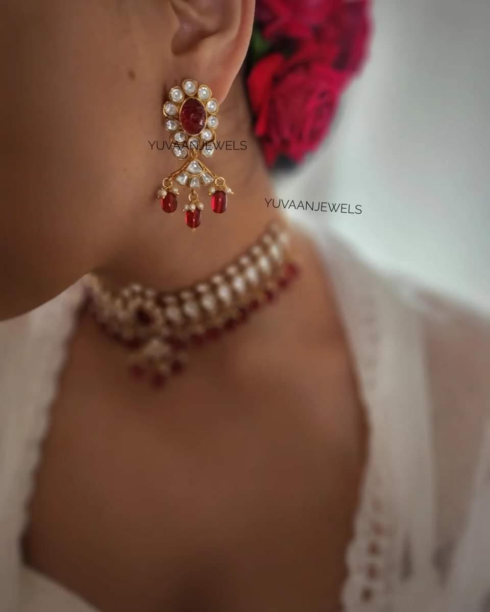 Mehfil polki choker Thumbnail