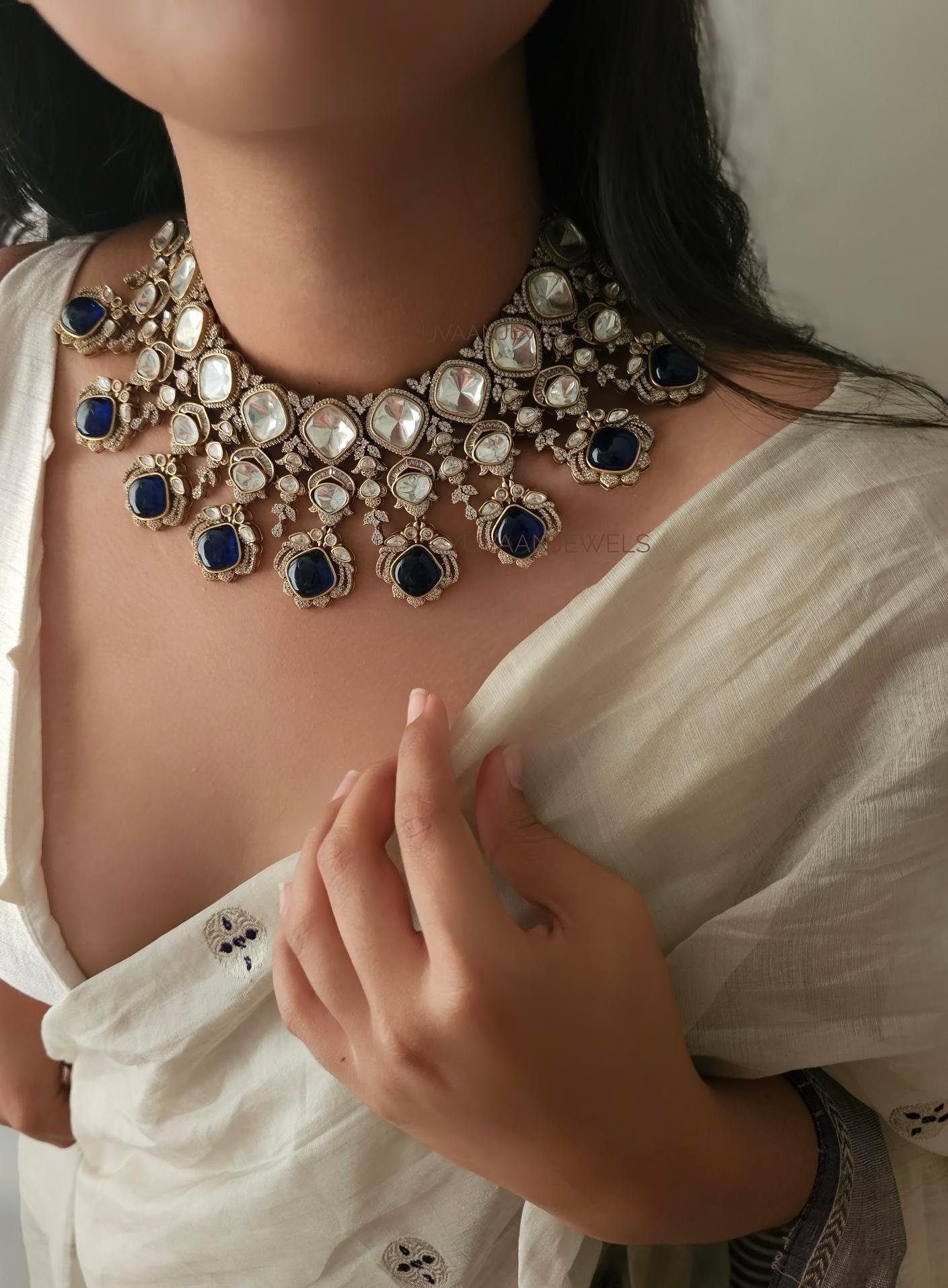 Sufi polki necklace
