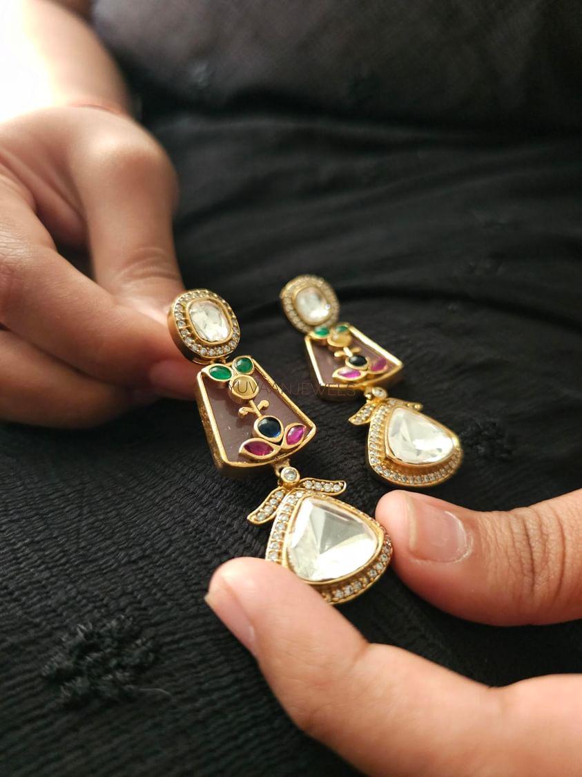 Arna handcrafted earrings Thumbnail