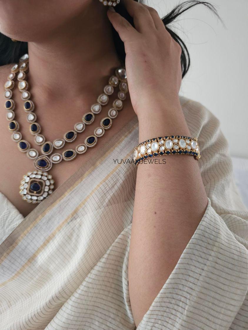 Madhushree polki necklace Thumbnail