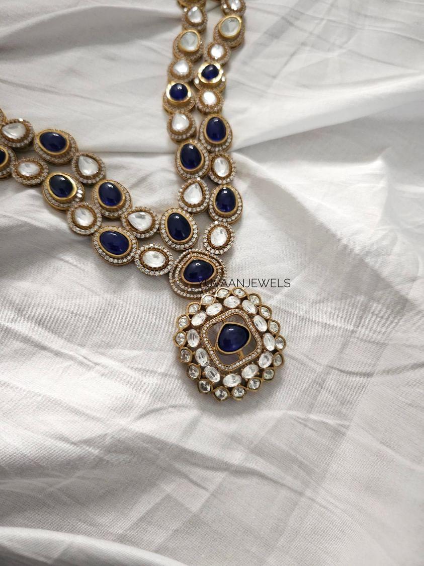 Madhushree polki necklace Thumbnail