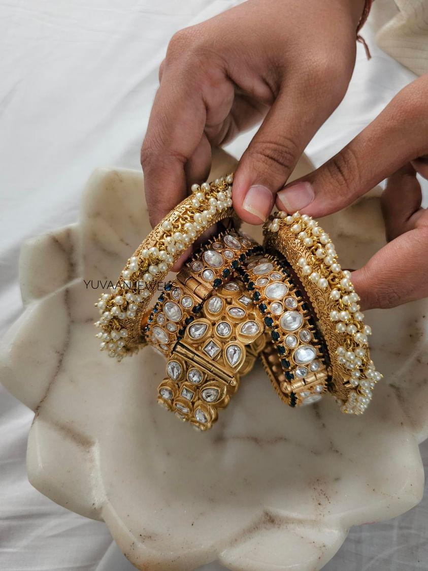 Mridula handcrafted bangle Thumbnail