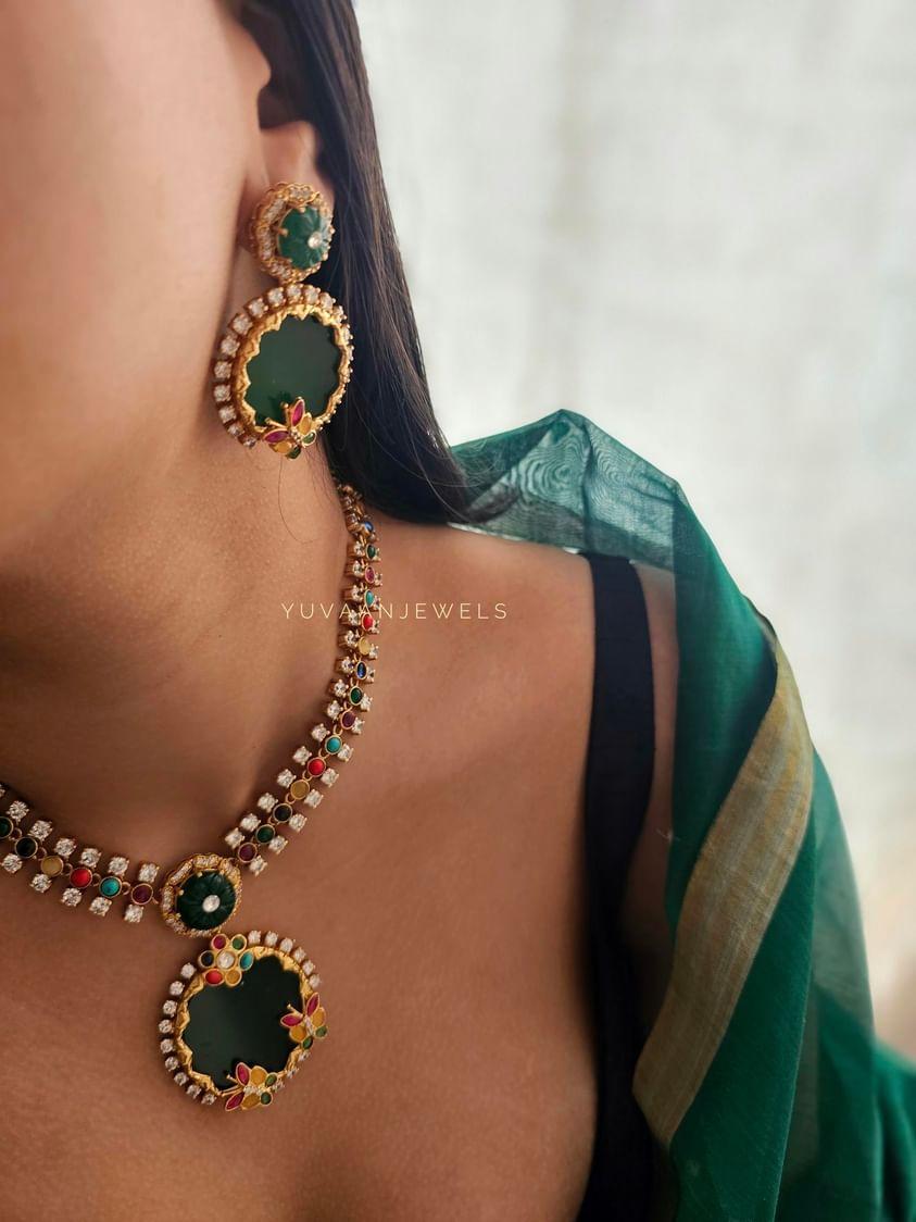 Ratnaa handcrafted necklace Thumbnail