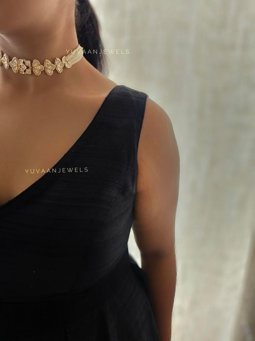 Megha Polki and Pearl Choker Thumbnail