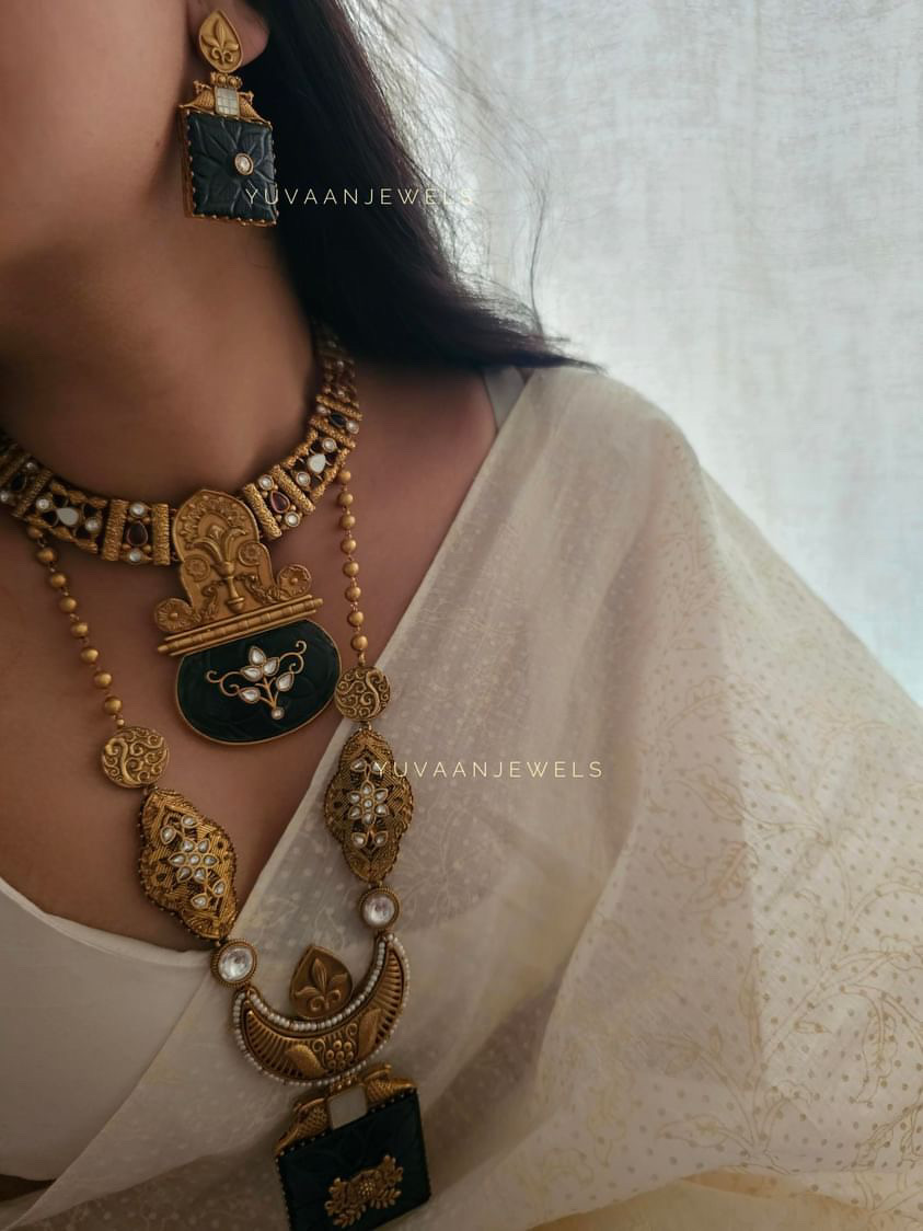 Madhubani Long Necklace Thumbnail