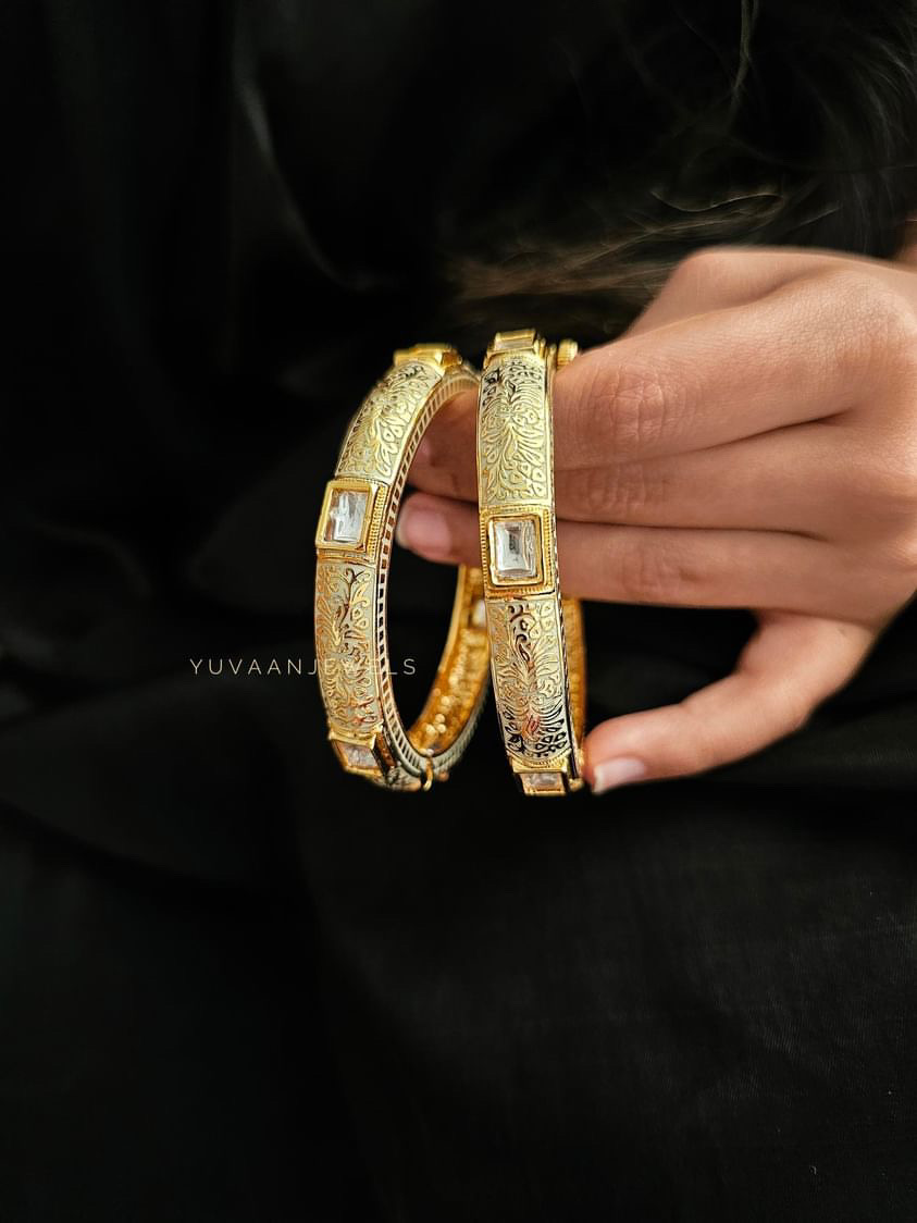 Pradha Meenakari Bangles Thumbnail