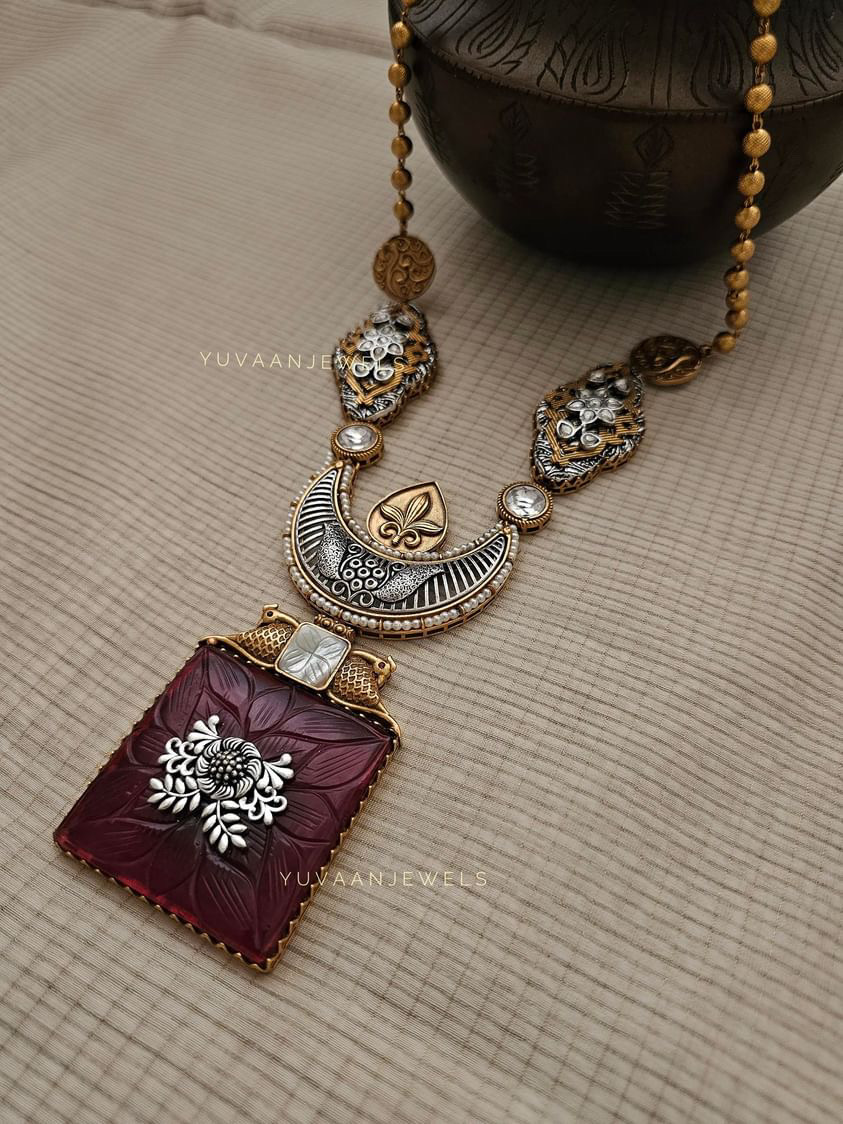 Madhubani Long Necklace Thumbnail