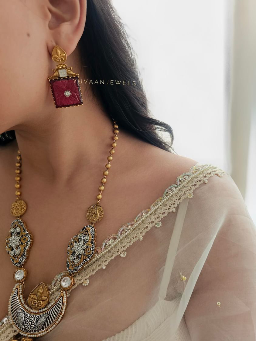 Madhubani Long Necklace Thumbnail