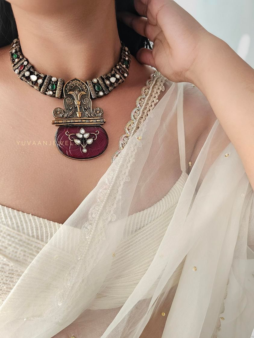 Bhavya Handcrafted Necklace
