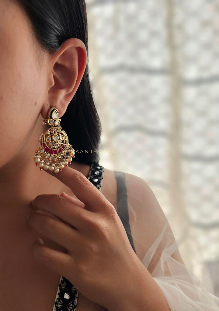 Kanika Polki Earings Thumbnail