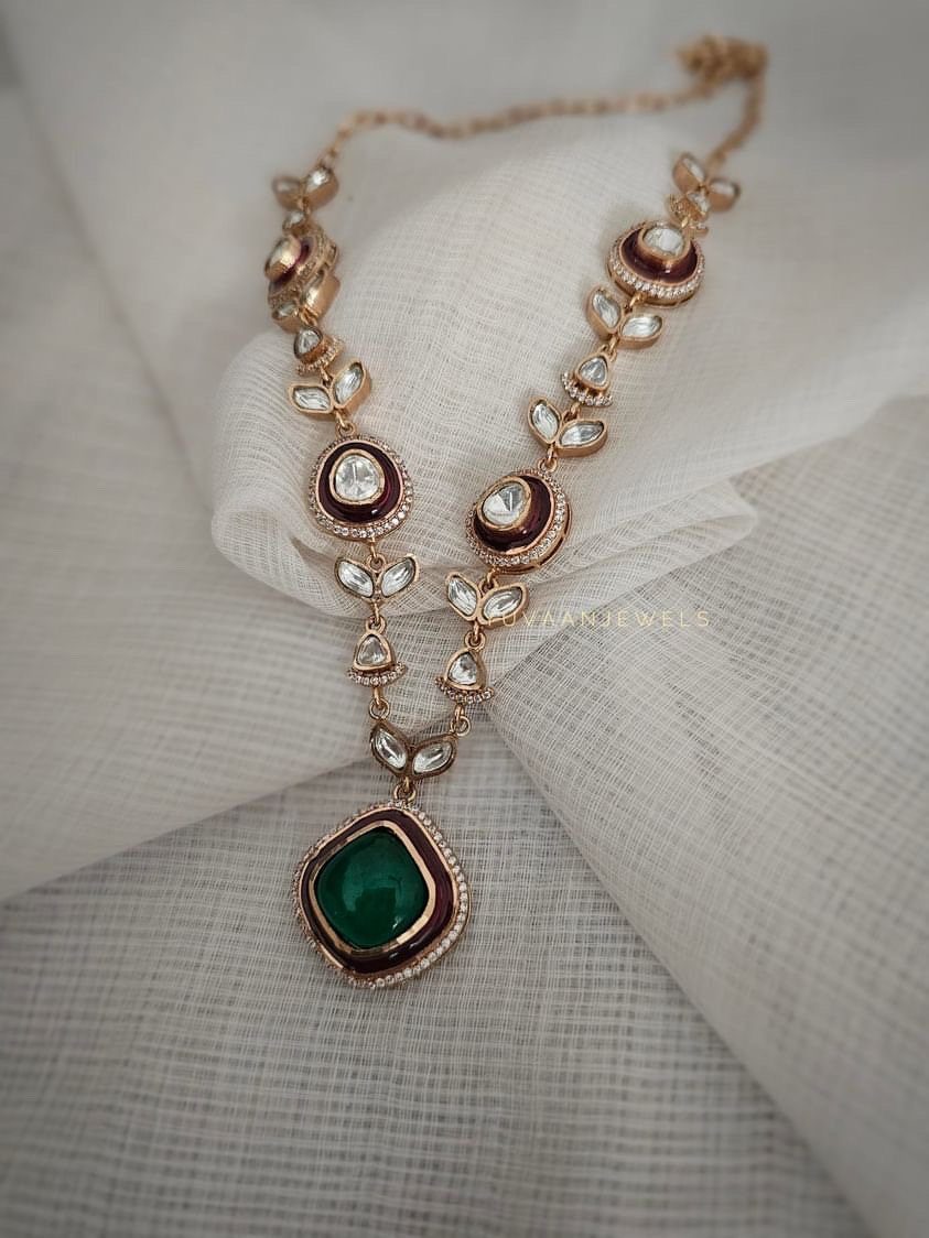 Jodhpur Quartz necklace Thumbnail