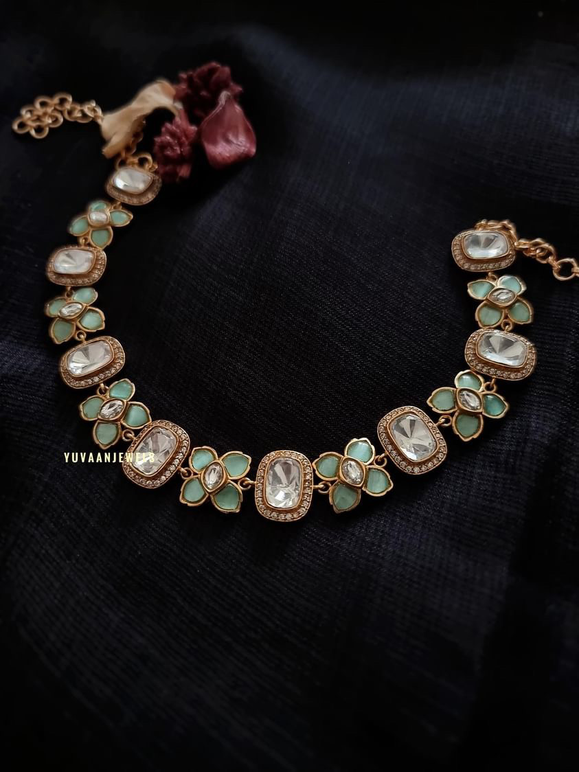 Katha Polki choker/Necklace Thumbnail