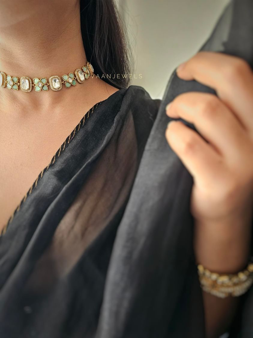 Katha Polki choker/Necklace Thumbnail