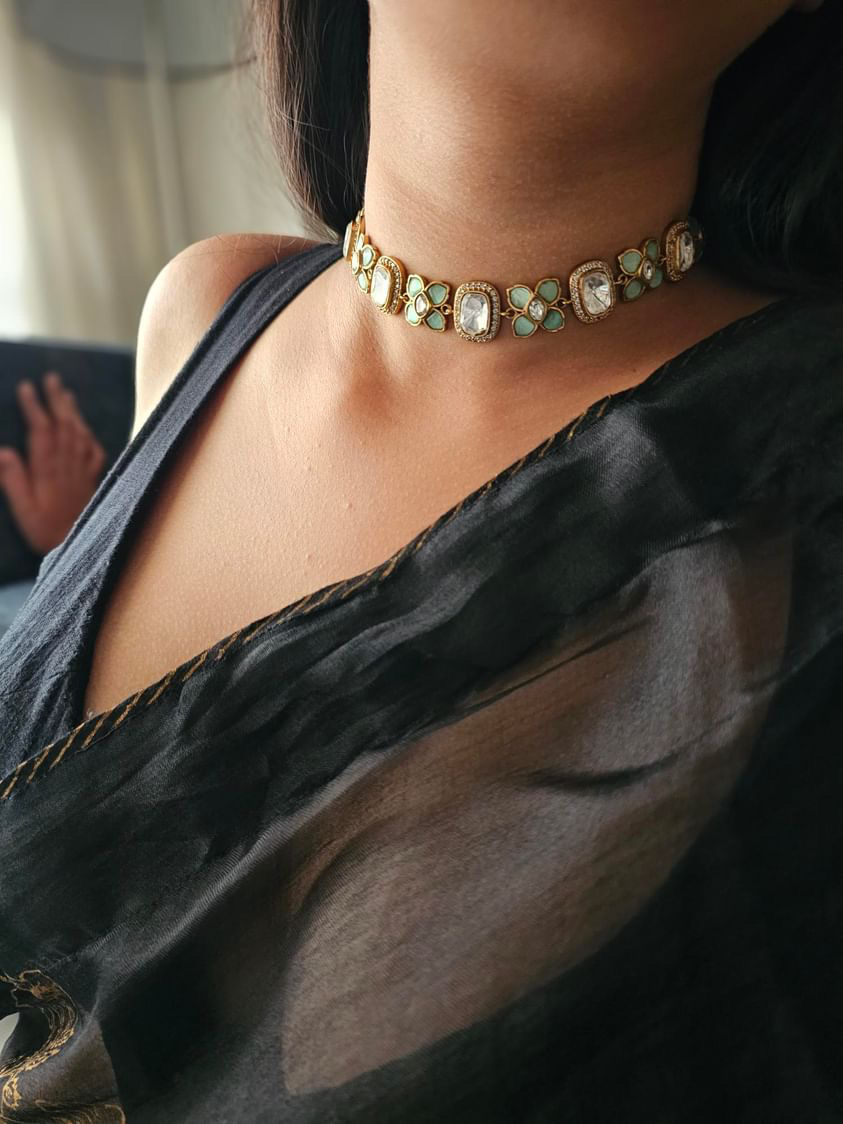 Katha Polki choker/Necklace Thumbnail