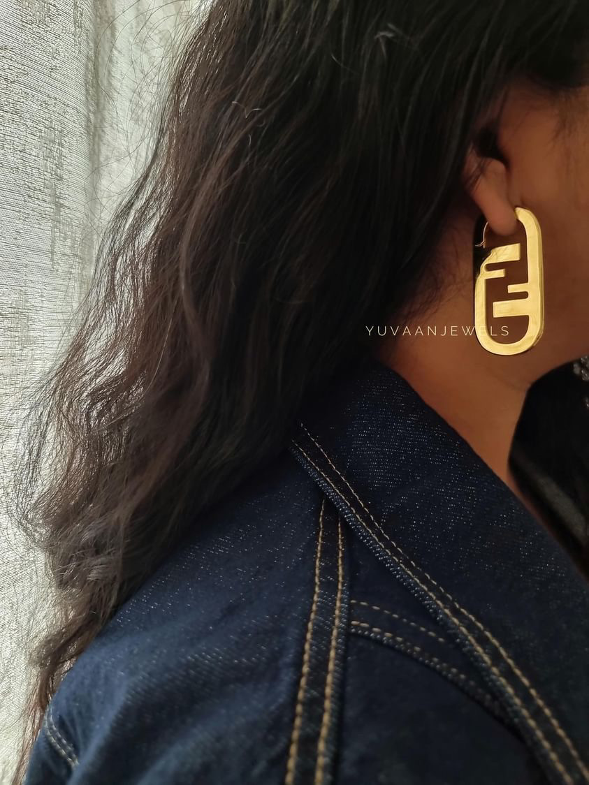 Maisie Gold Earings Thumbnail