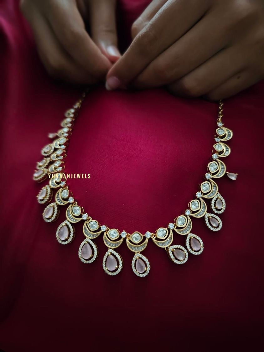 Kavya polki necklace Thumbnail