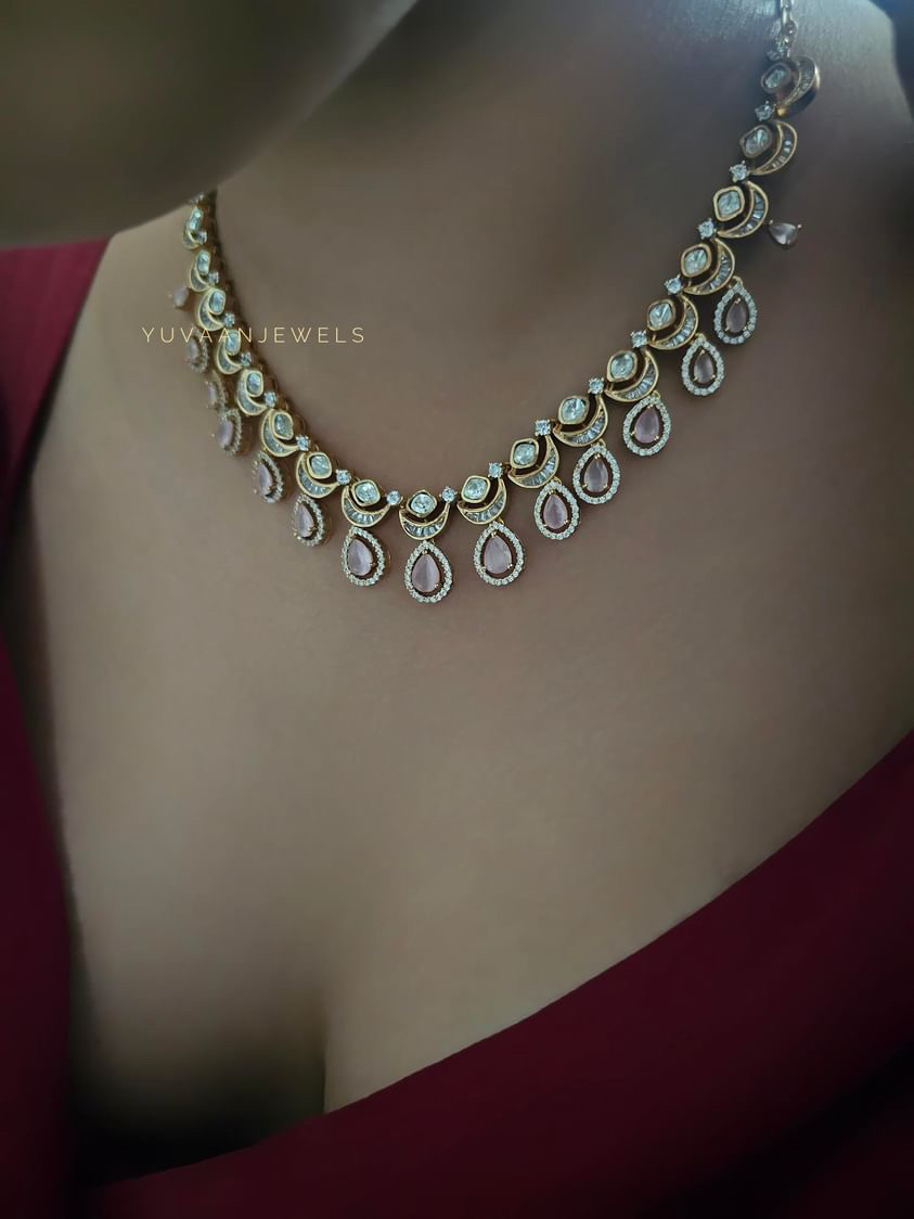 Kavya polki necklace Thumbnail