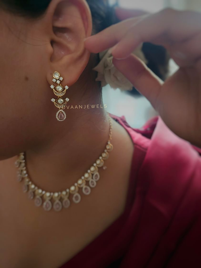 Kavya polki necklace Thumbnail