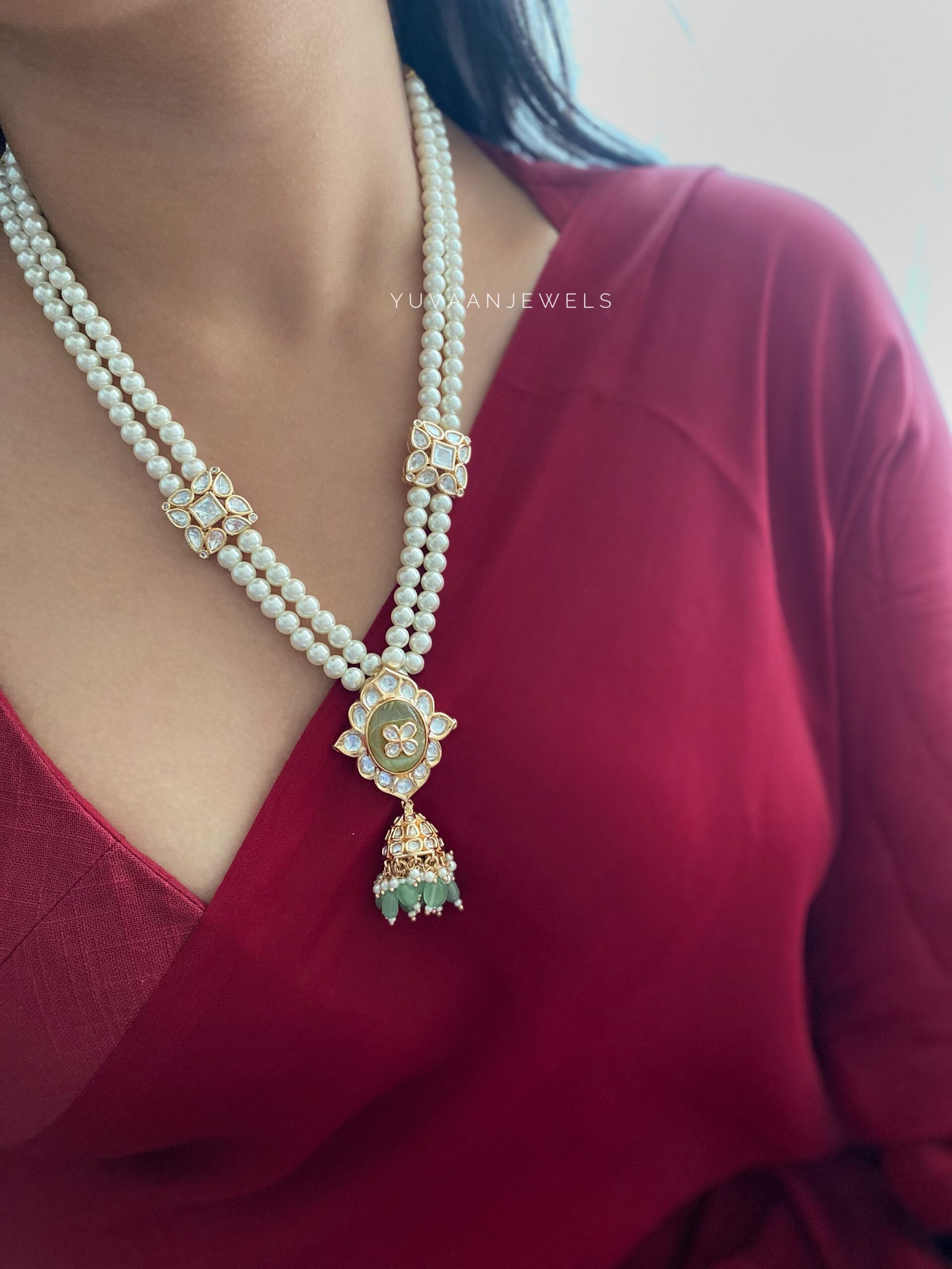 Shubha pearl necklace