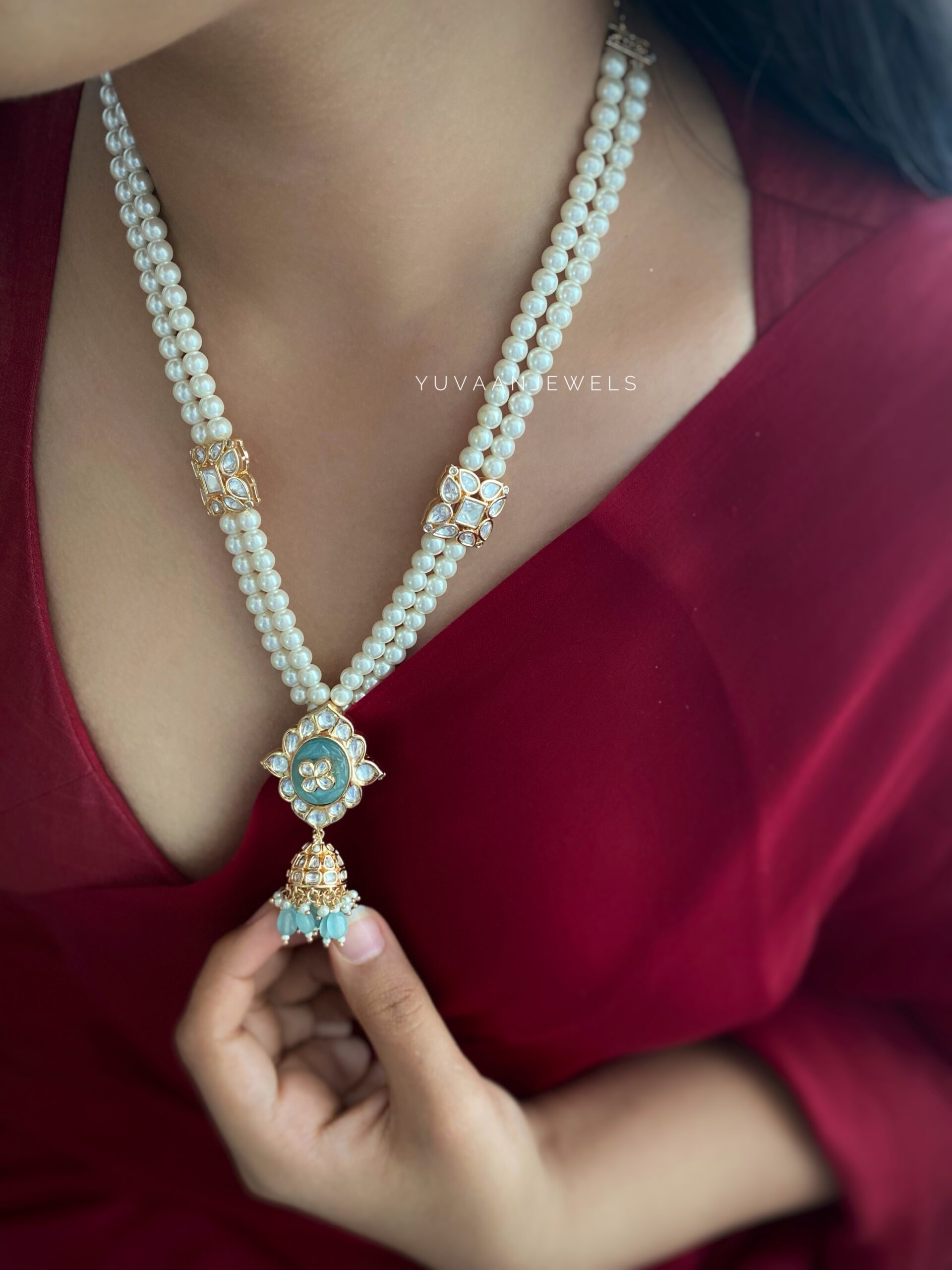 Shubha pearl necklace