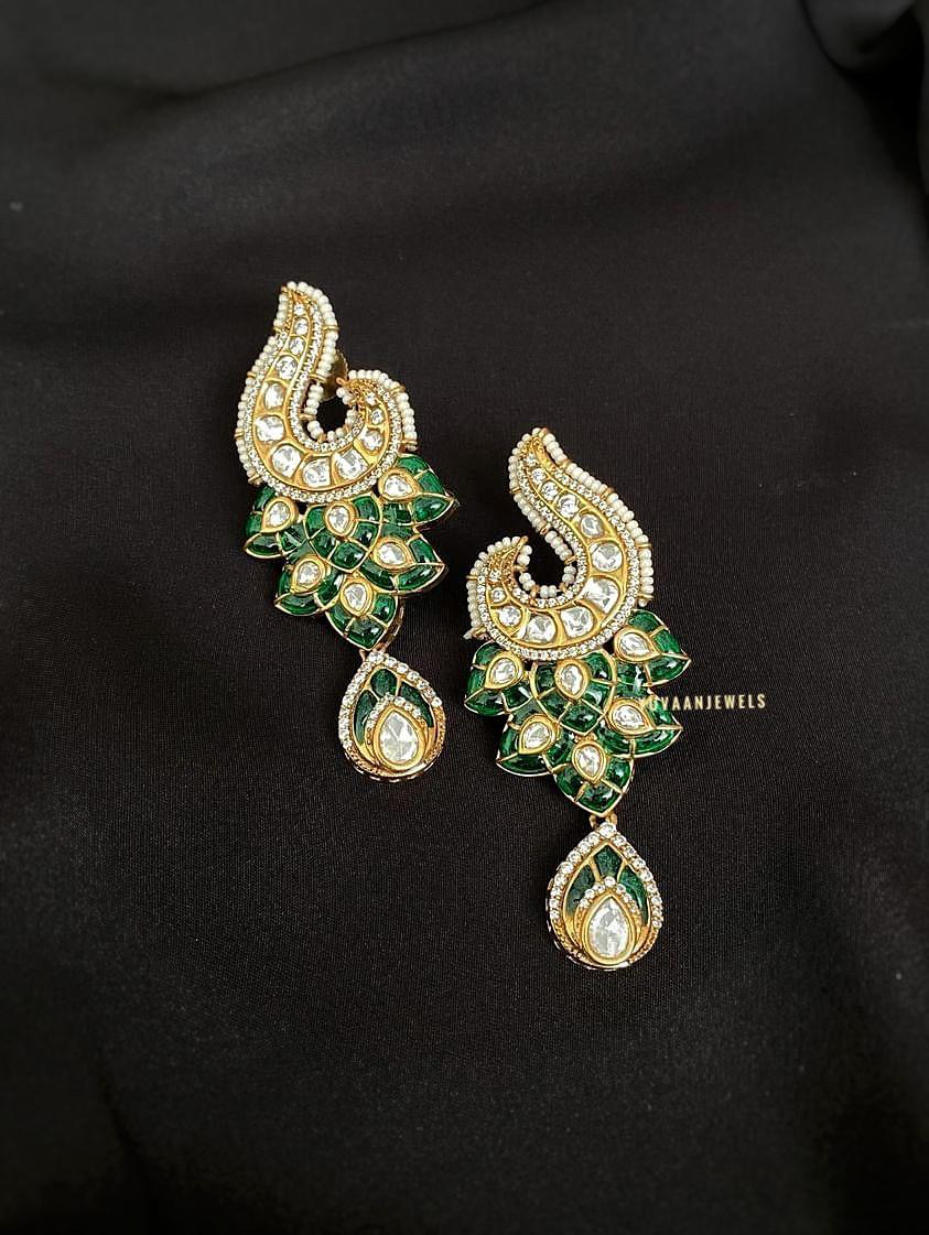 Tarini polki earrings Thumbnail