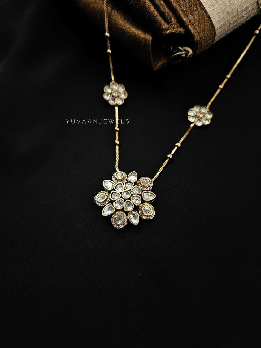 Amey polki necklace Thumbnail