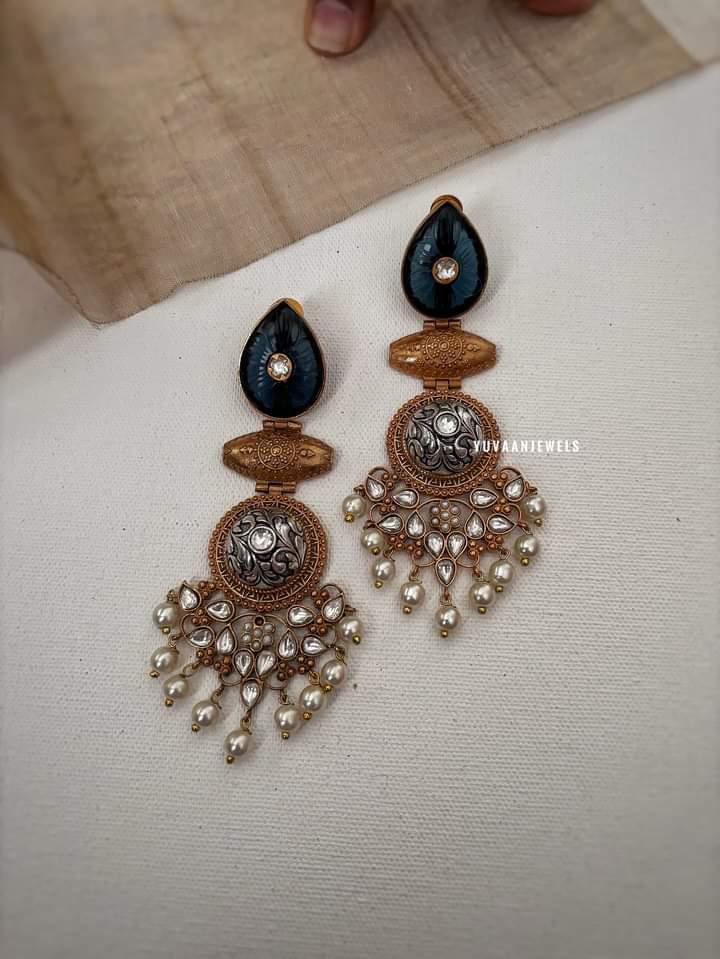 Anatya handcrafted earrings Thumbnail