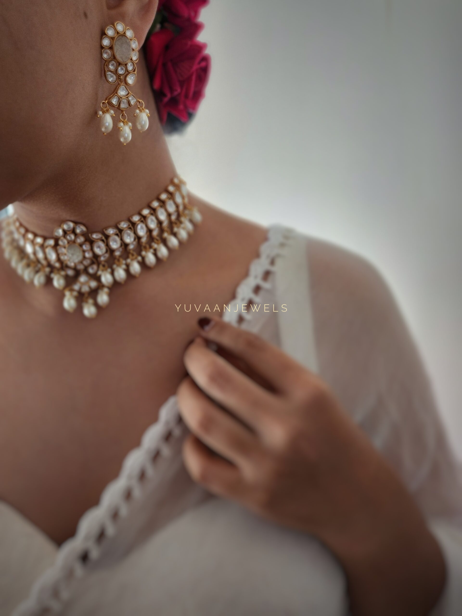 Mehfil polki choker Thumbnail