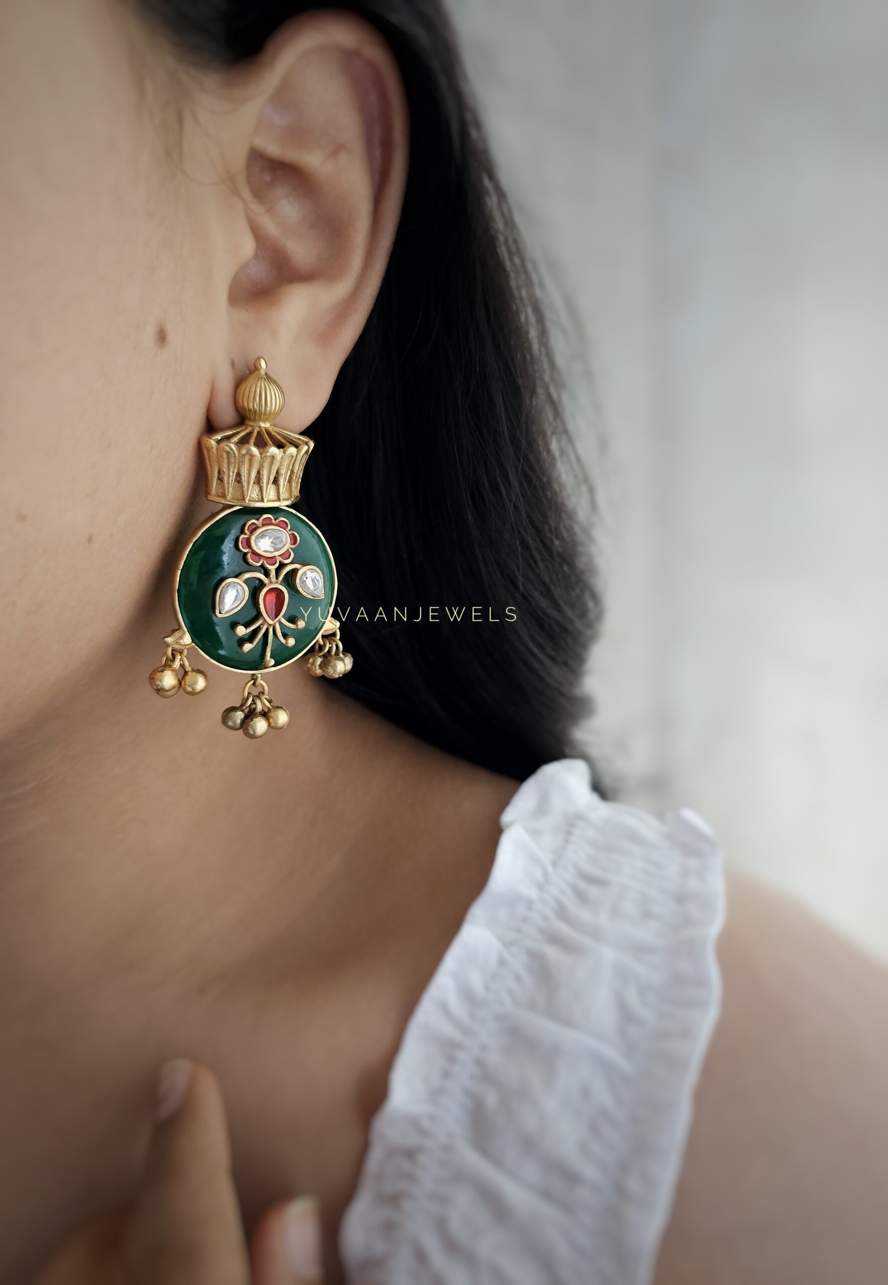 Avan handcrafted earings Thumbnail