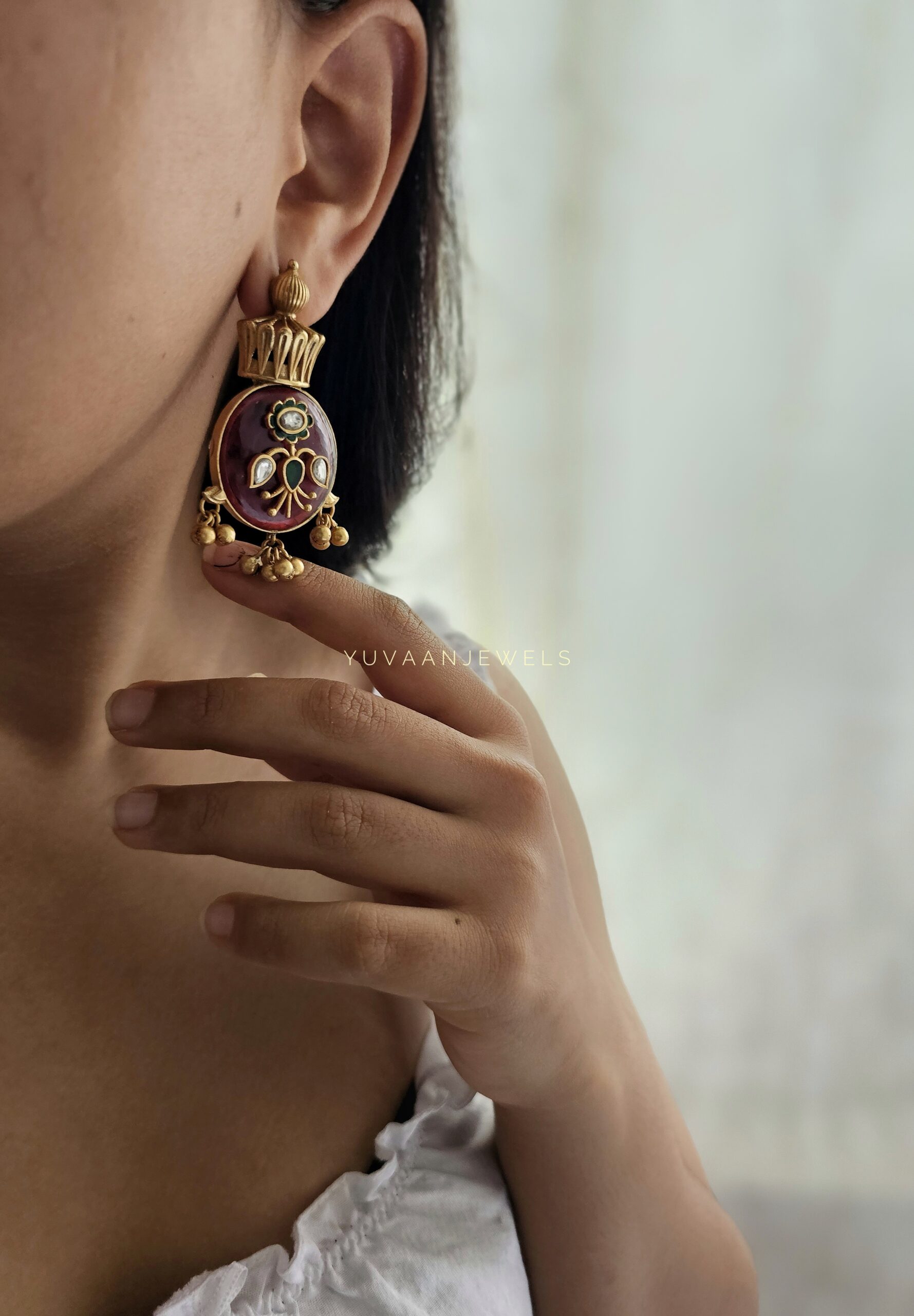 Avan handcrafted earings Thumbnail