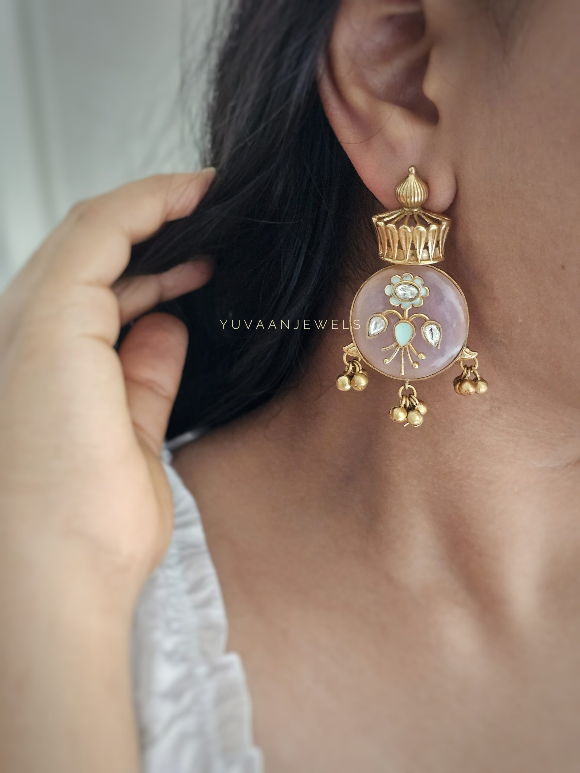 Avan handcrafted earings Thumbnail