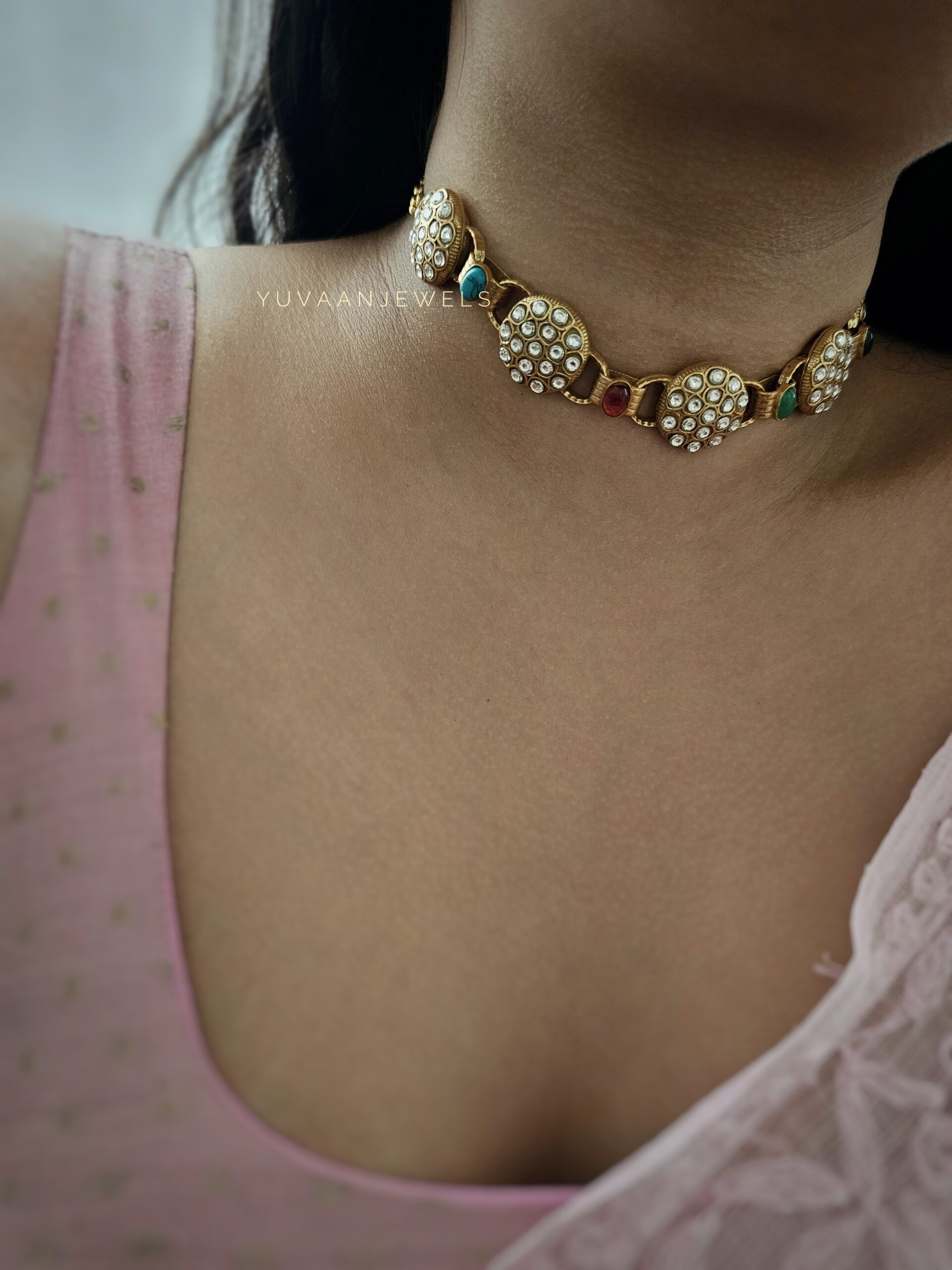 Ishira handcrafted choker Thumbnail